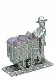 Kleiner Huntestößer mit Steinen