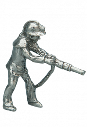 Erzsucher Wismut mit Bohrhammer